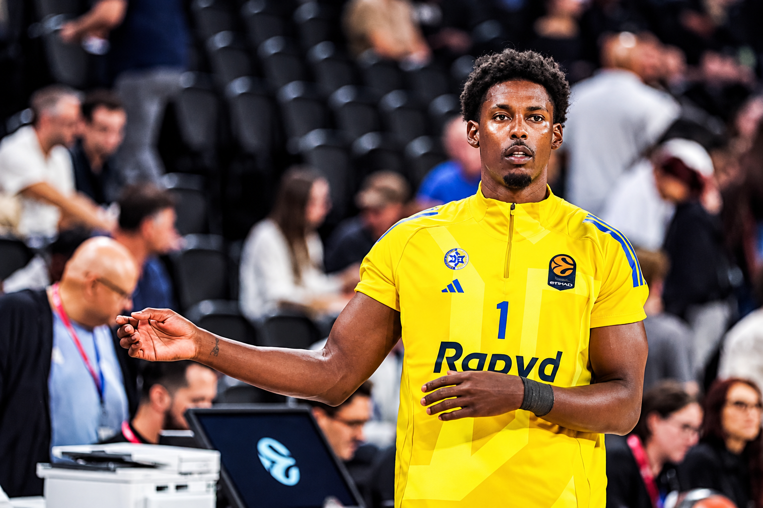 Jaylen Hoard : « Rejouer à Tel-Aviv, ça peut être incroyable »