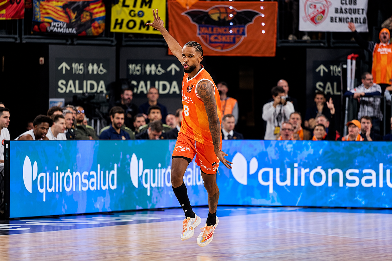 Jean Montero avec Valencia Basket en EuroLeague